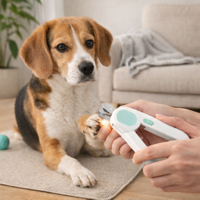 Obcinacz do Paznokci dla Psa i Kota z LED – Nie Skaleczy, Tnie Precyzyjnie