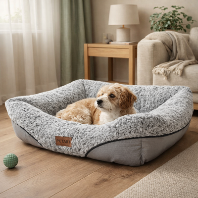 Ortopedyczne Legowisko dla Psa – Pianka Odciążająca, Pokrowiec do Prania