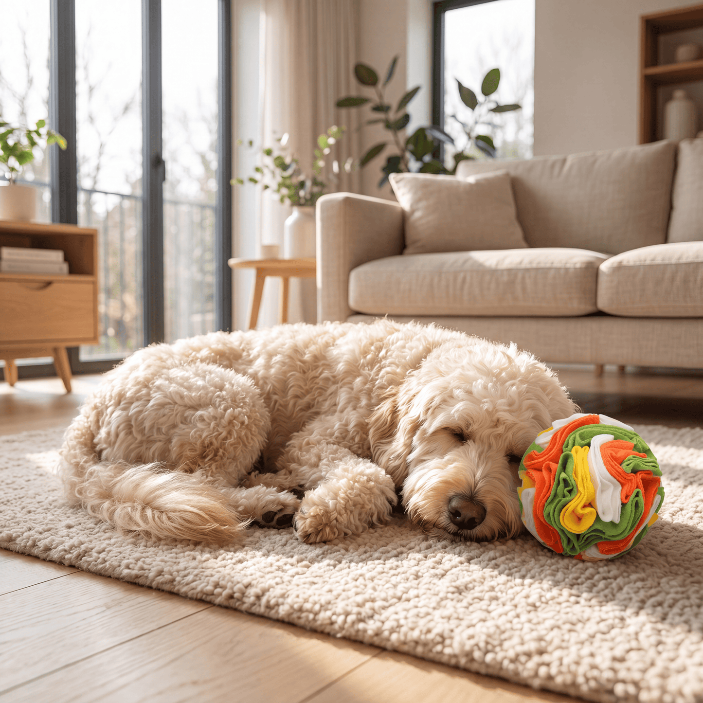 Piłka Węchowa dla Psa – Interaktywna Zabawka Snuffle Ball PlayPals™