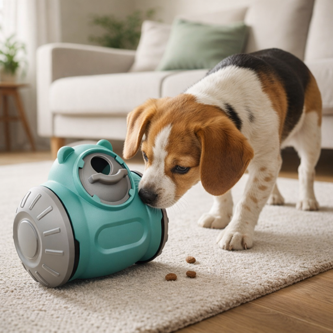 Miś-Robot Dozownik Karmy – Bawi i Karmi Psa lub Kota Bez Twojego Udziału