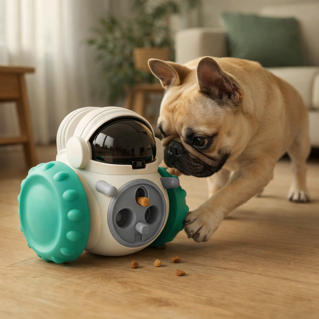 Interaktywny Dozownik Smakołyków dla Psa i Kota – IQ Toy PlayPals™