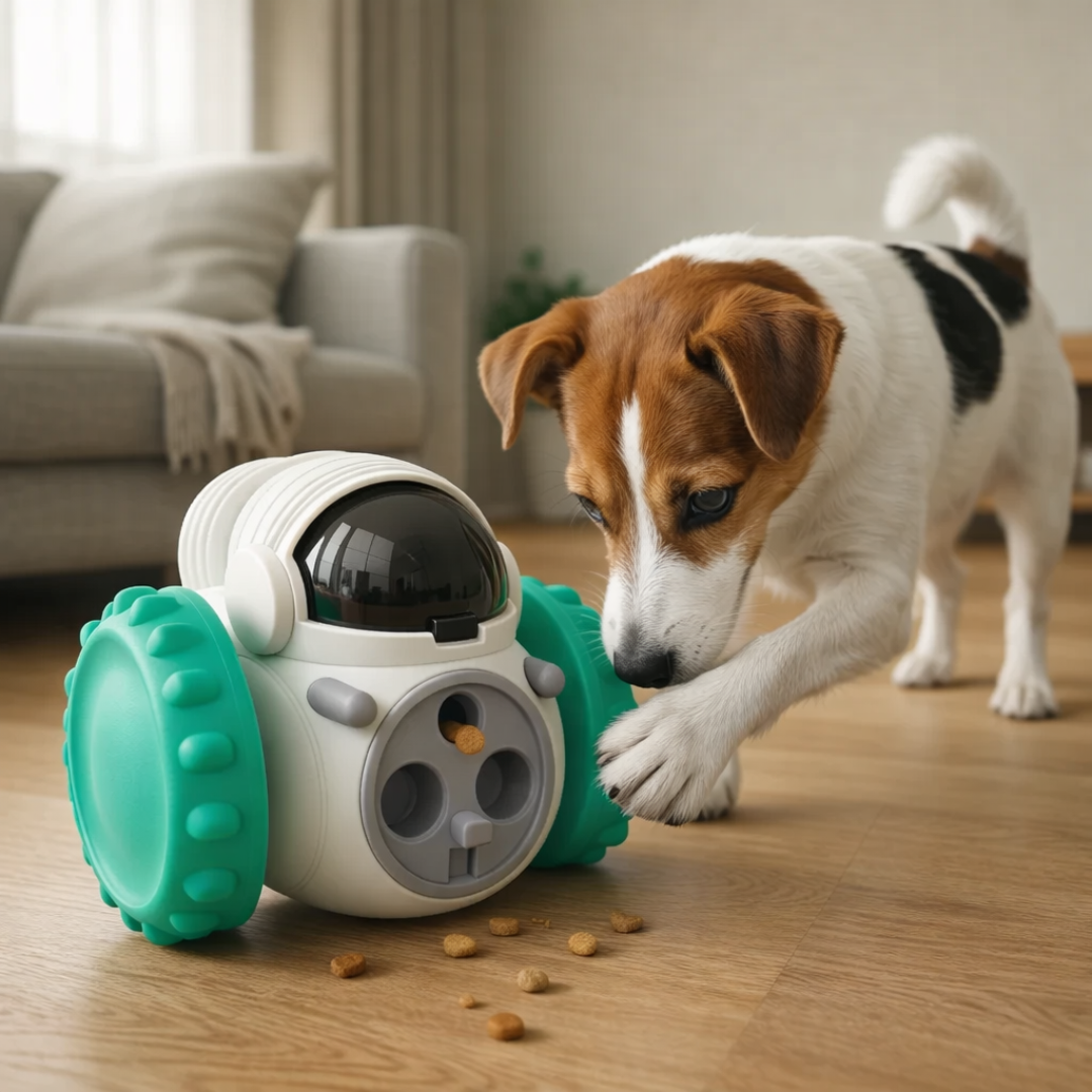 Interaktywny Dozownik Smakołyków dla Psa i Kota – IQ Toy PlayPals™