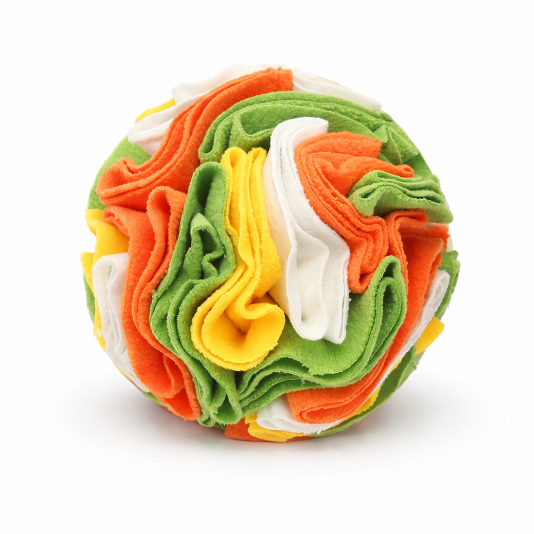 Interaktywna Piłka Węchowa – Stymuluje Nos i Uspokaja Psa