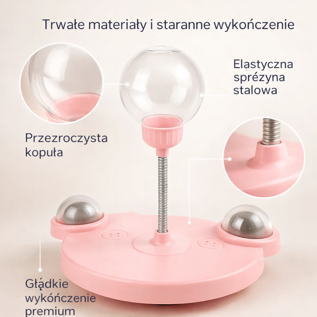 Kołysząca Miska Spowalniająca Jedzenie – Zapobiega Wzdęciom i Nudzie