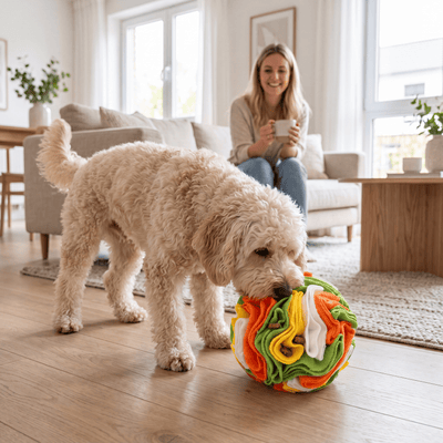 Piłka Węchowa dla Psa – Interaktywna Zabawka Snuffle Ball PlayPals™