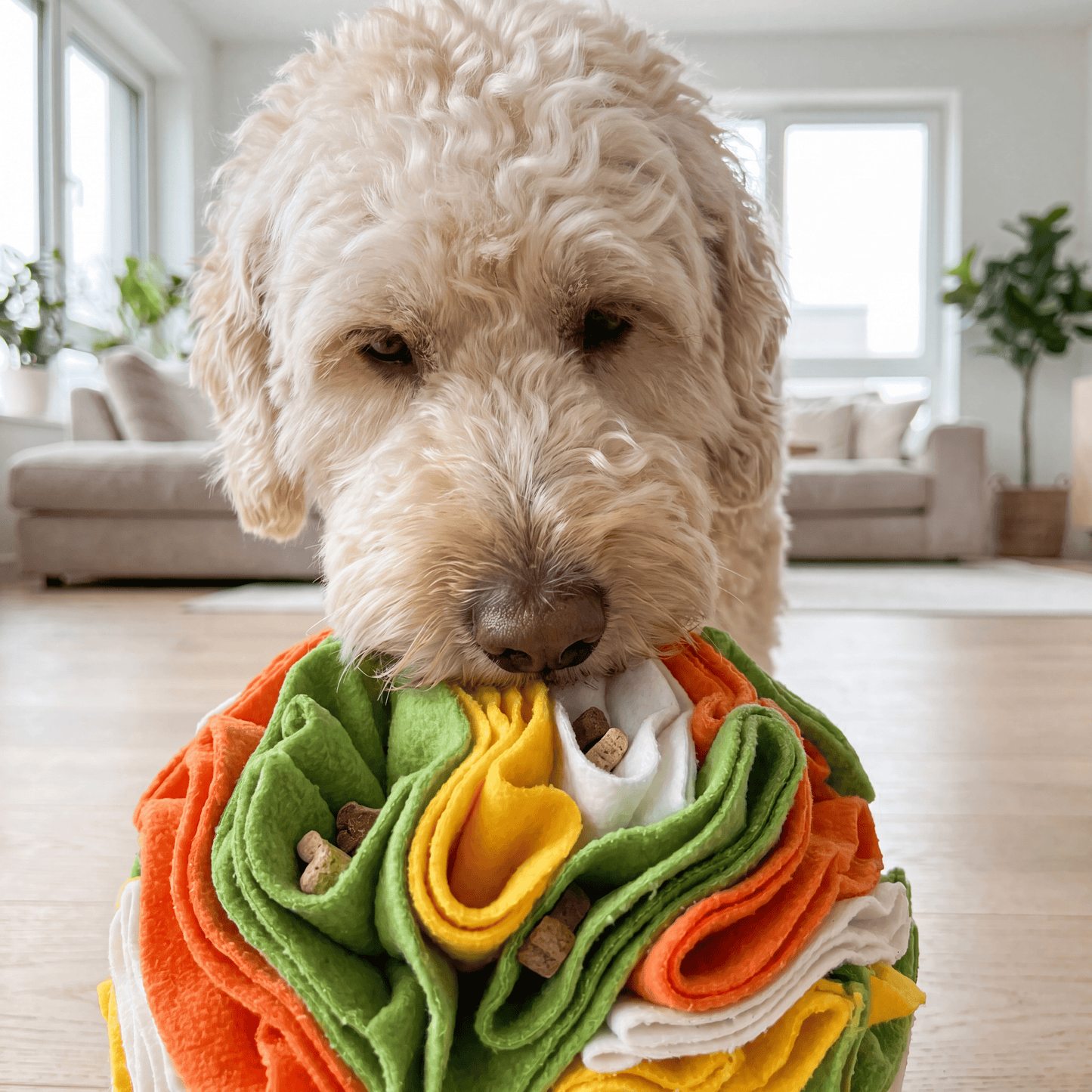 Piłka Węchowa dla Psa – Interaktywna Zabawka Snuffle Ball PlayPals™